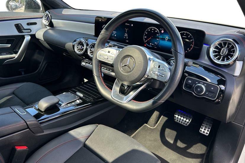 Mercedes-Benz CLA Class 180 Amg Line Premium Night Ed Tip White #5