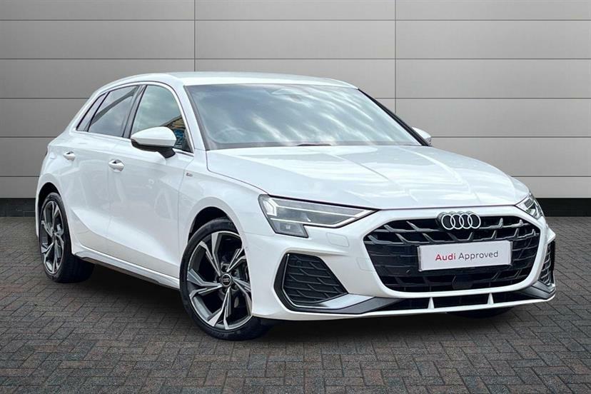 Audi A3 1.5 Tfsi 116 S Line S Tronic White