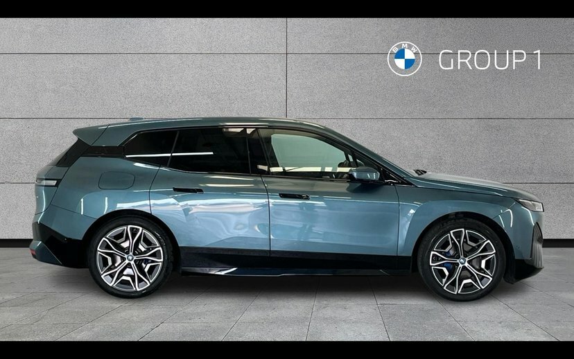 BMW iX Ix Xdrive40 M Sport EF22DKV Blue #3