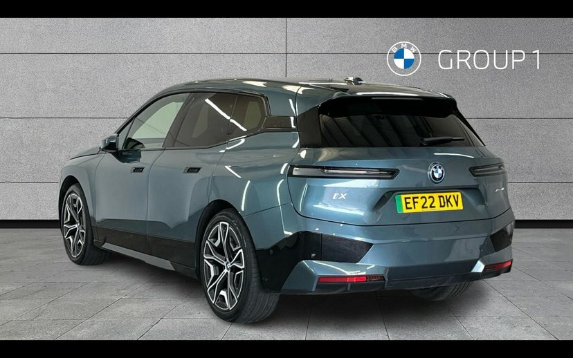 BMW iX Ix Xdrive40 M Sport EF22DKV Blue #2