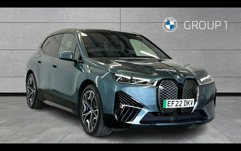 BMW iX Ix Xdrive40 M Sport EF22DKV Blue