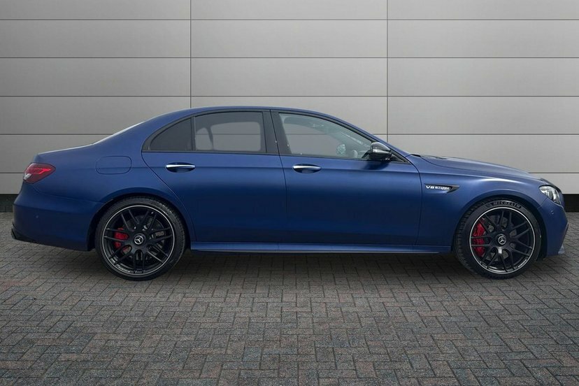 Mercedes-Benz E Class 4.0 E63 V8 Biturbo Amg S Night Edition Premium Pl Blue #3