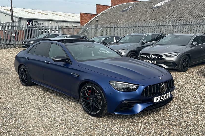 Mercedes-Benz E Class E220d Amg Line Night Ed Premium 9G-tronic Blue #22