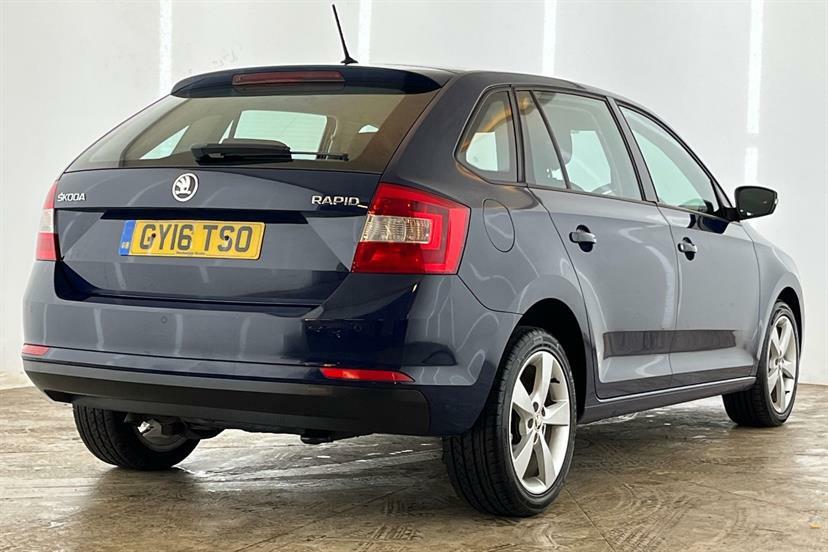 Skoda Rapid Spaceback 2016 1.6 Tdi S Hatchback Euro 6 Red #21
