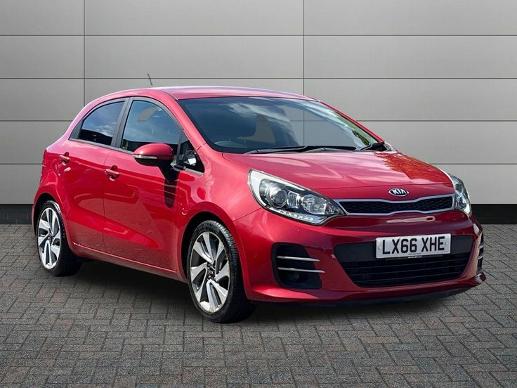 Kia RIO 1.4 Ecodynamics 3 Hatchback 107 Red