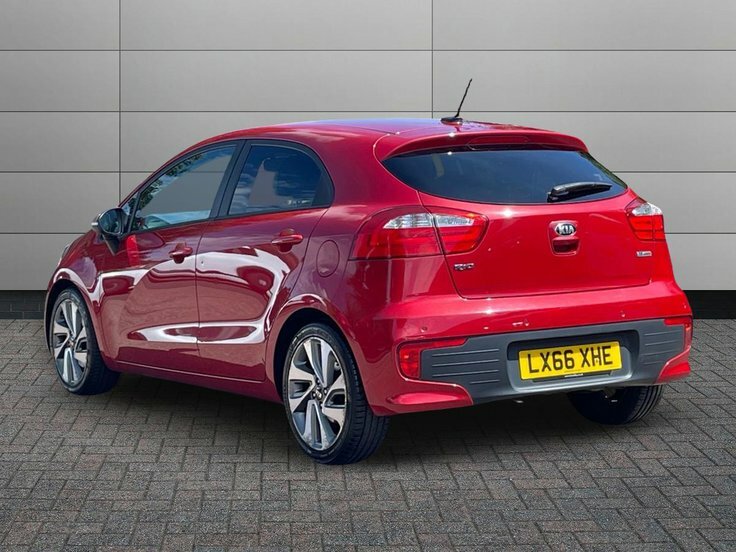 Kia RIO 1.4 Ecodynamics 3 Hatchback 107 Red #2