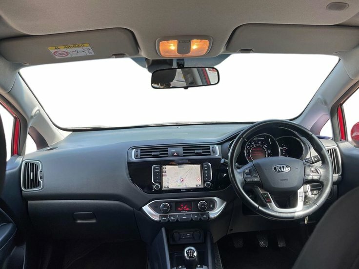 Kia RIO 1.4 Ecodynamics 3 Hatchback 107 Red #5