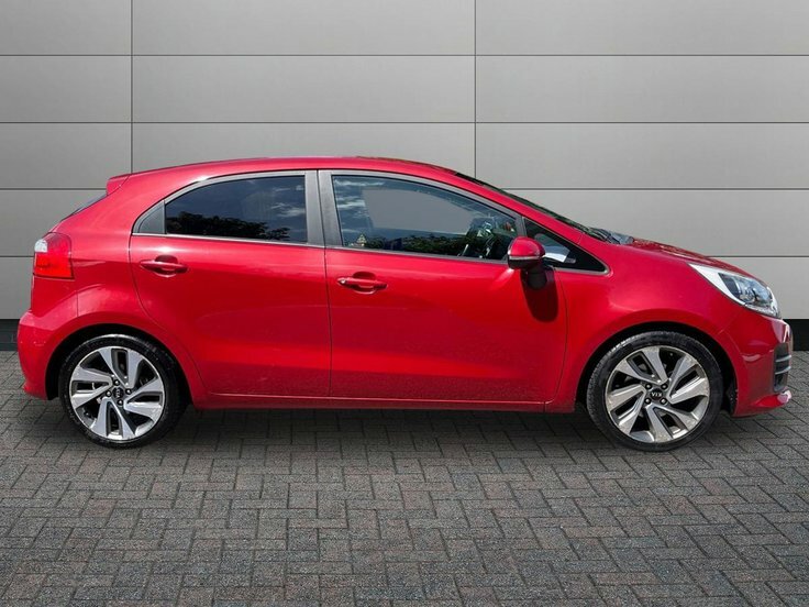 Kia RIO 1.4 Ecodynamics 3 Hatchback 107 Red #3