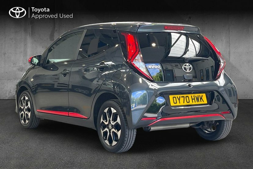 Toyota Aygo 1.0 Vvt-i X-trend Hatchback Saf OY70HWK Grey #3
