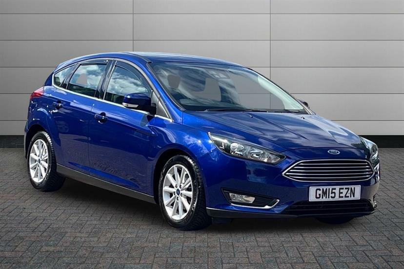 Ford Focus 1.6 125 Titanium Powershift Blue