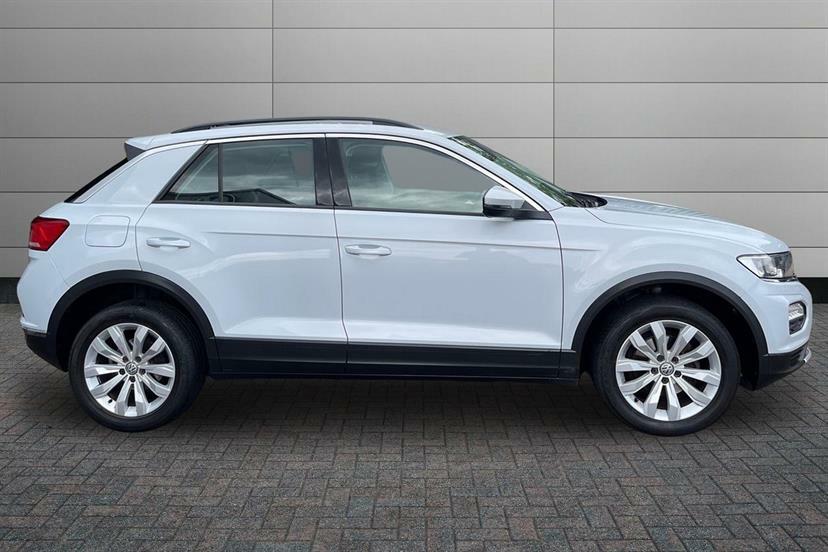 Volkswagen T-Roc 1.0 Tsi Se White #4