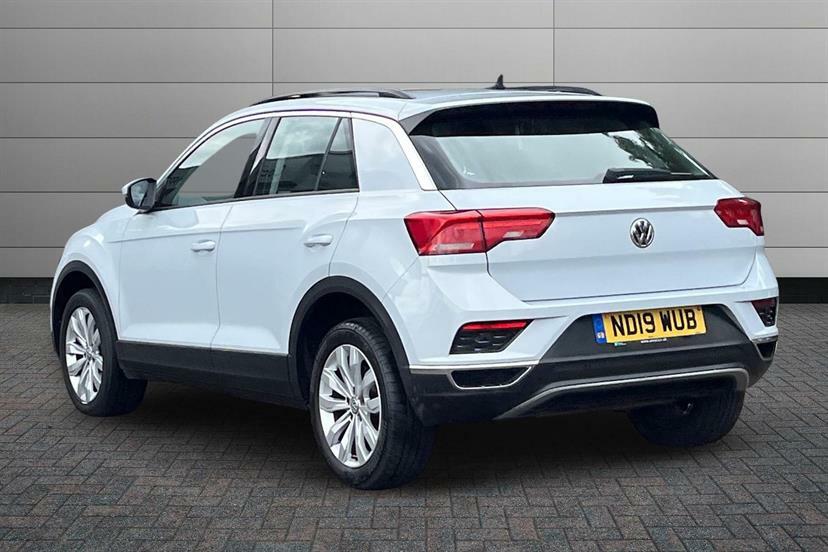Volkswagen T-Roc 1.0 Tsi Se White #3