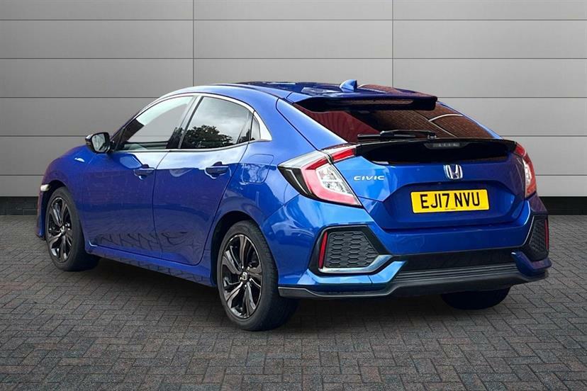 Honda Civic 1.0 Vtec Turbo Sr Cvt Blue #3