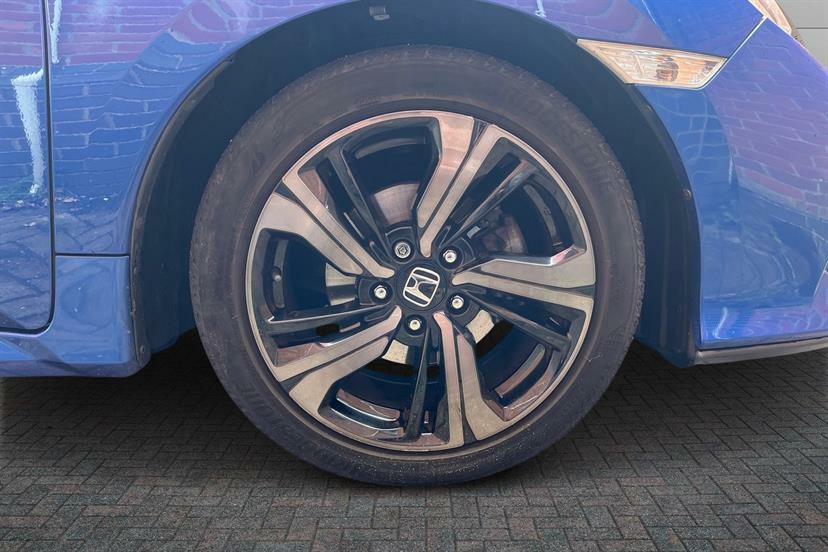Honda Civic 1.0 Vtec Turbo Sr Cvt Blue #4