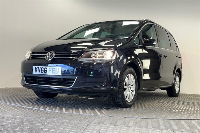 Volkswagen Sharan S Tdi Bluemotion Technology Dsg Blue #26