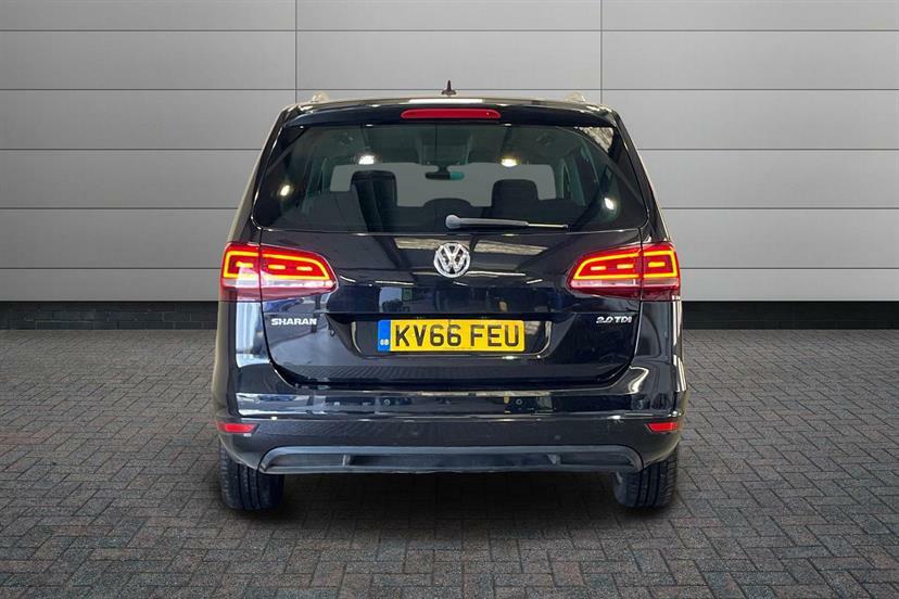 Volkswagen Sharan S Tdi Bluemotion Technology Dsg Blue #12