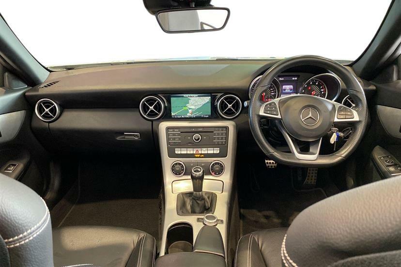 Mercedes-Benz SLC Blue Blue #7