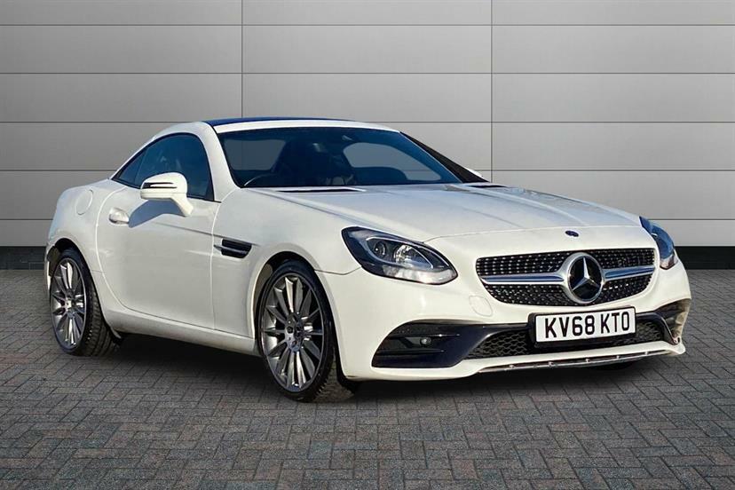 Mercedes-Benz SLC 180 Amg Line White