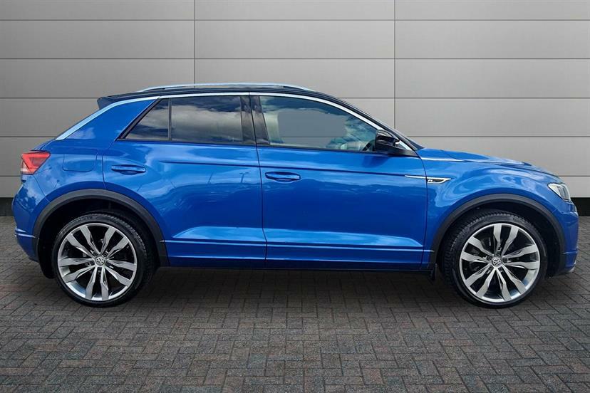Volkswagen T-Roc Se Blue #4