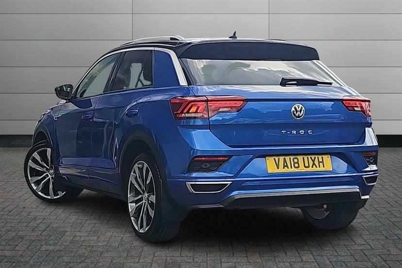 Volkswagen T-Roc Se Blue #3