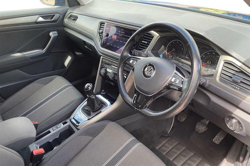Volkswagen T-Roc 1.0 Tsi Se Blue #6
