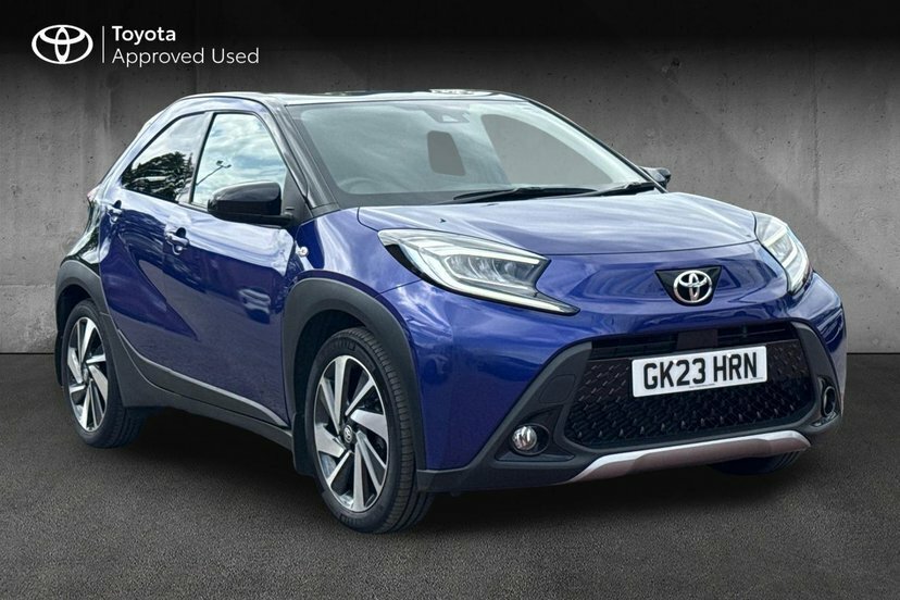 Toyota Aygo X 1.0 Vvt-i Exclusive Hatchback X-shift GK23HRN Blue