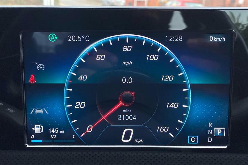 Mercedes-Benz A Class A180d Sport Black #6