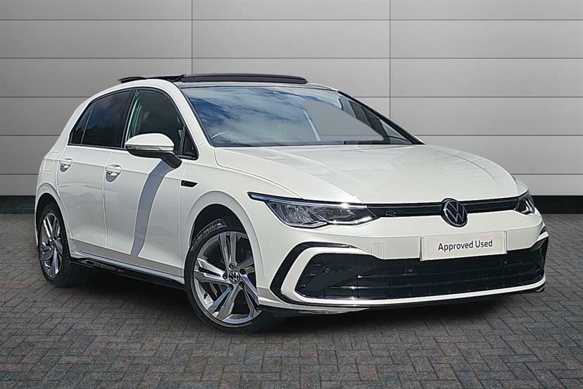 Volkswagen Golf 2.0 Tdi 150 R-line Dsg White