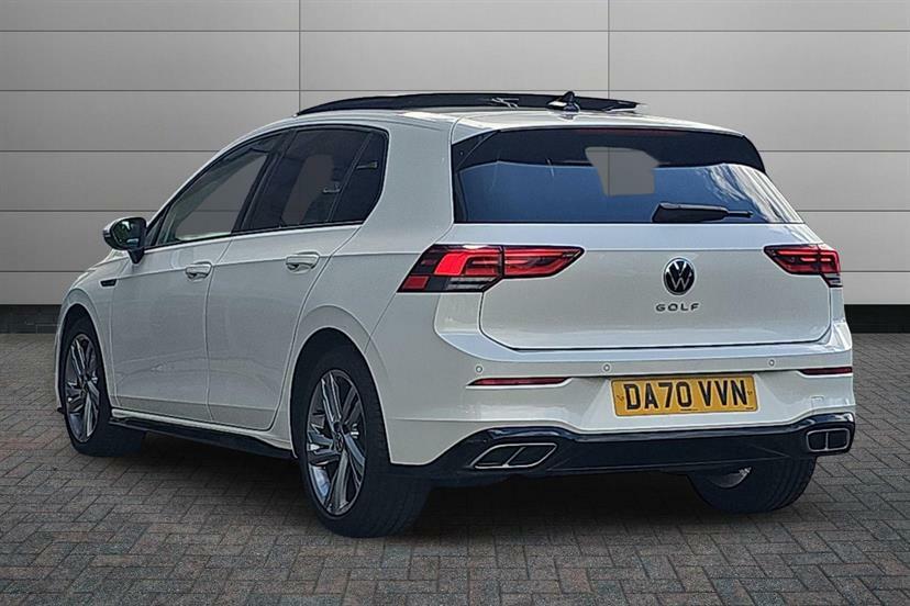 Volkswagen Golf 2.0 Tdi 150 R-line Dsg White #3
