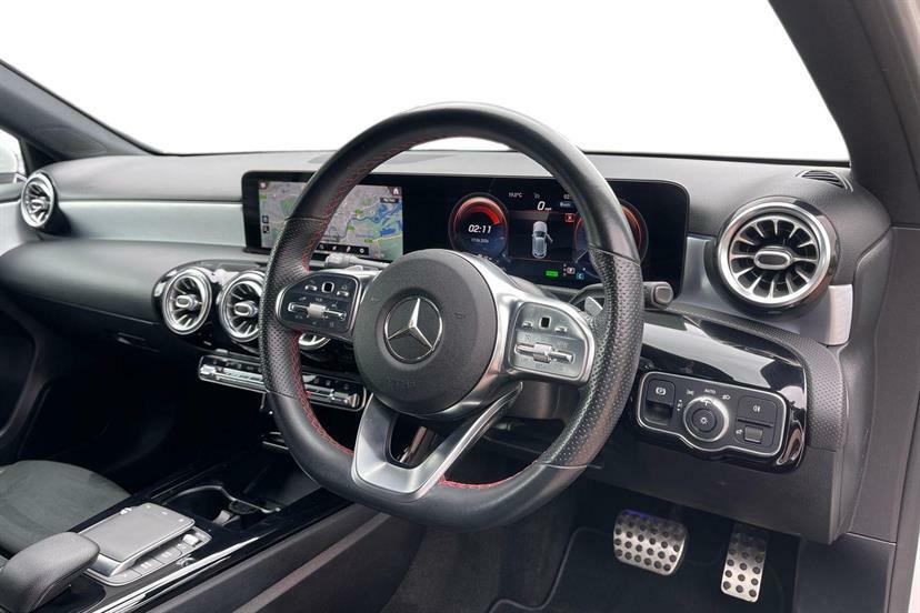 Mercedes-Benz A Class A250e Amg Line Premium White #5