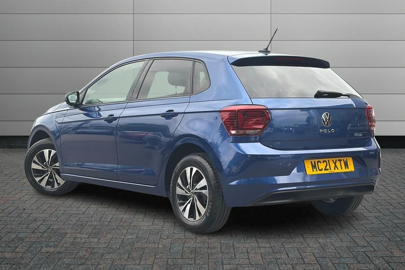 Volkswagen Polo 1.0 Tsi Match Hatchback Dsg 95 Ps MC21XTW Blue #3