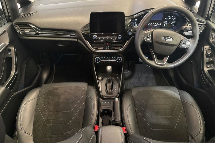 Ford Fiesta 1.0T Ecoboost Mhev Titanium X Hatchback CA23EDX Black #6