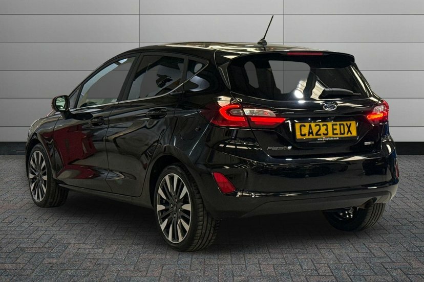 Ford Fiesta 1.0T Ecoboost Mhev Titanium X Hatchback CA23EDX Black #3