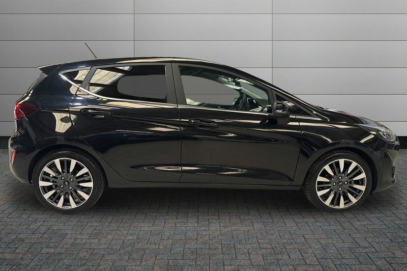 Ford Fiesta 1.0T Ecoboost Mhev Titanium X Hatchback CA23EDX Black #4