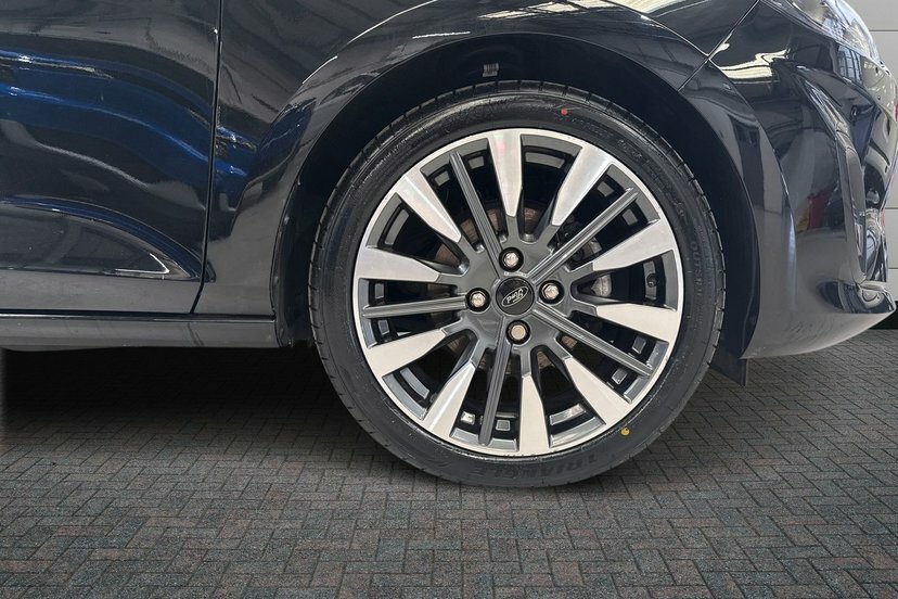 Ford Fiesta 1.0T Ecoboost Mhev Titanium X Hatchback CA23EDX Black #5