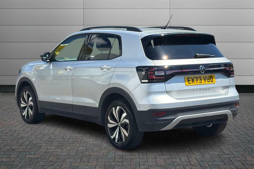 Volkswagen T-Cross 1.0 Tsi 110 Black Edition Silver #3