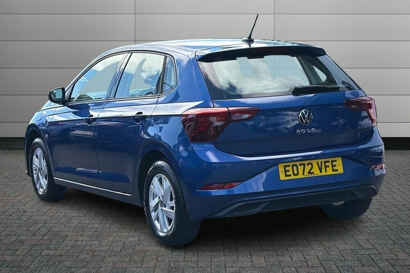 Volkswagen Polo 1.0 Evo Life Hatchback 80 Ps EO72VFE Blue #3