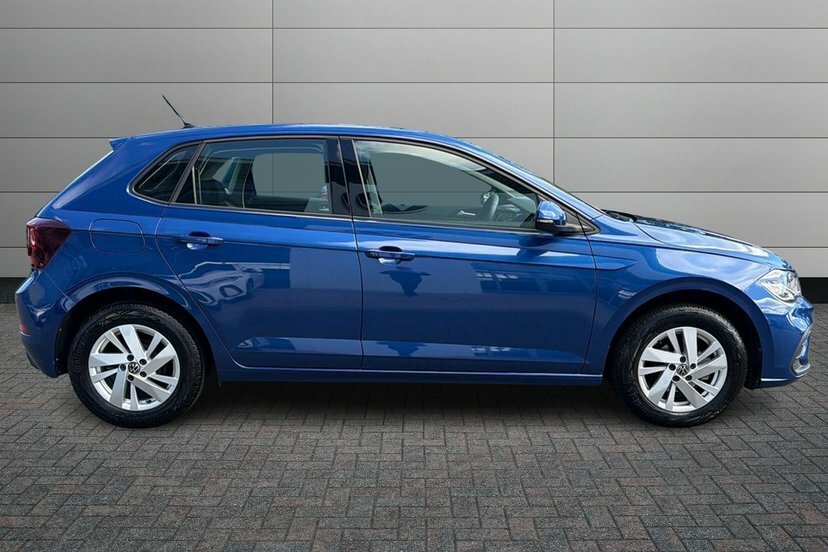 Volkswagen Polo 1.0 Evo Life Hatchback 80 Ps EO72VFE Blue #4
