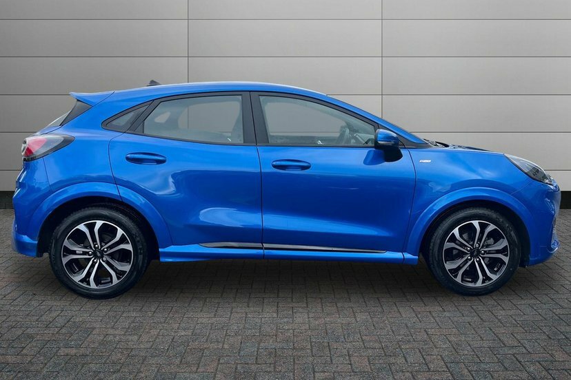 Ford Puma 1.0T Ecoboost Mhev St-line Suv Hybrid D CN72VGF Blue #4