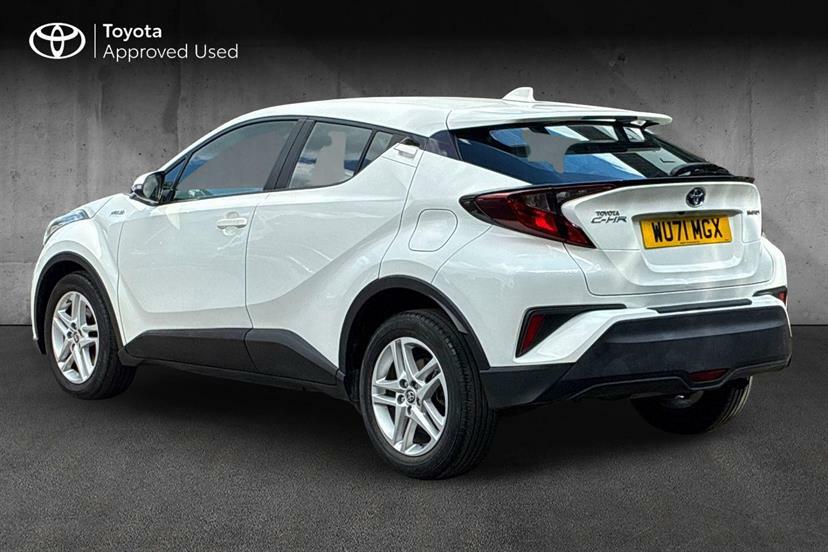 Toyota C-Hr 1.8 Hybrid Icon Cvt White #4