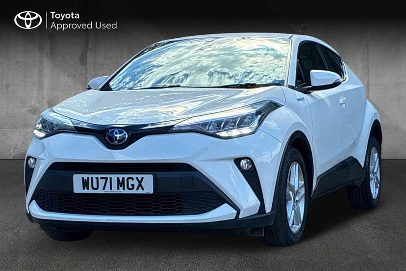 Toyota C-Hr 1.8 Hybrid Icon Cvt White #3
