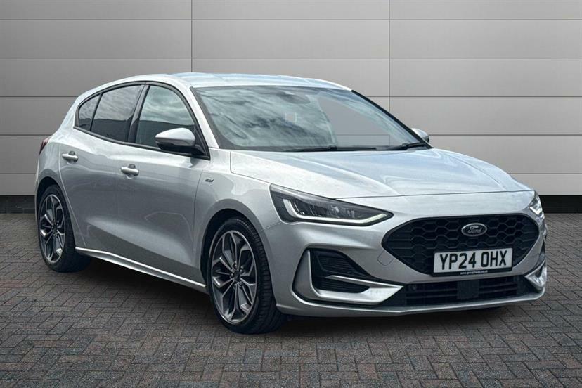 Ford Focus 1.0 Ecoboost Hybrid Mhev St-line X Silver