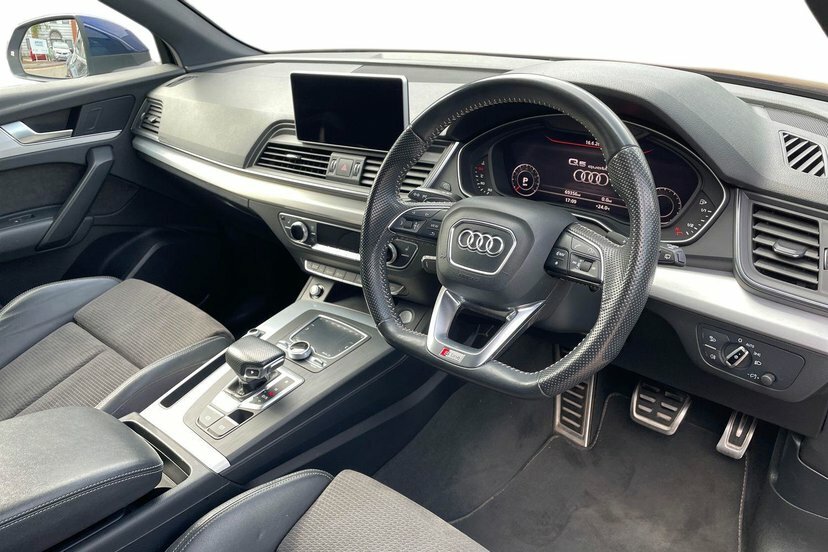 Audi Q5 2.0 Tfsi S Line Suv S Tronic Quattro 2 EK67NVU Blue #6