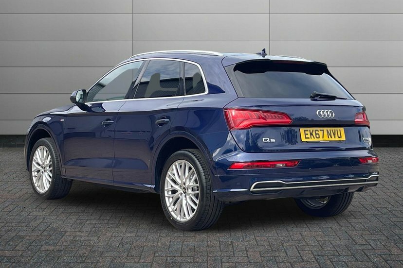 Audi Q5 2.0 Tfsi S Line Suv S Tronic Quattro 2 EK67NVU Blue #3