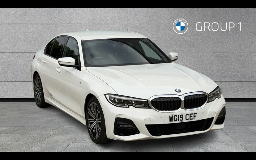 BMW 3 Series 320D M Sport Saloon White