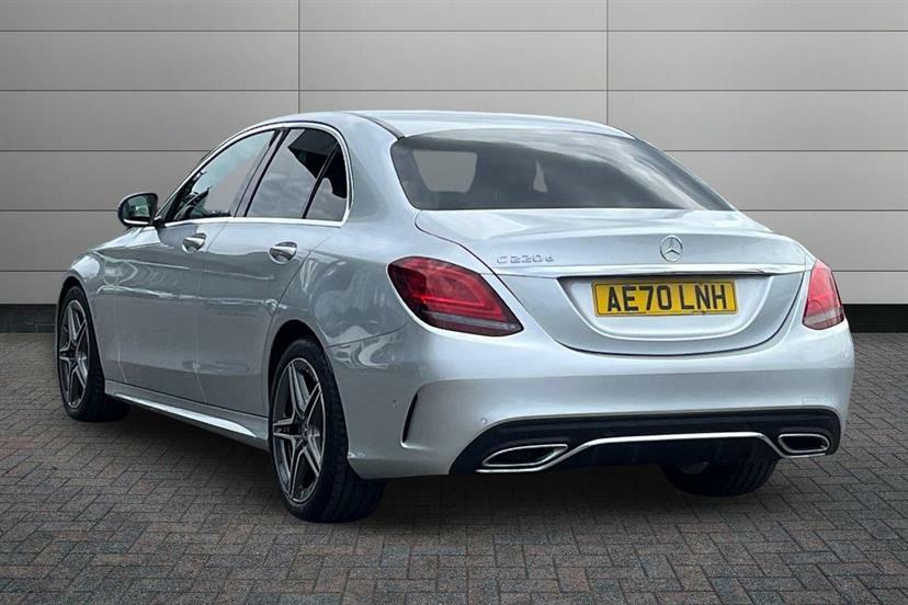 Mercedes-Benz C Class C220d Amg Line Premium 9G-tronic Grey #2