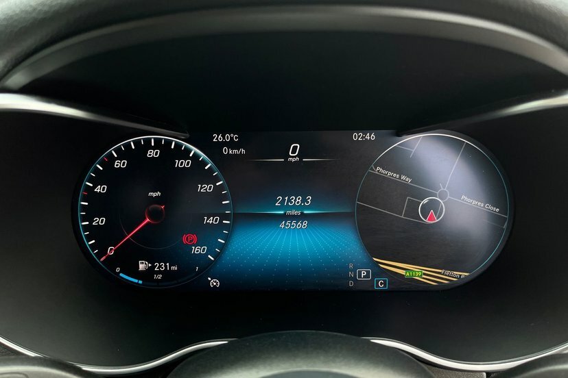 Mercedes-Benz C Class C220d Amg Line Premium Saloon AE70LNH Grey #6