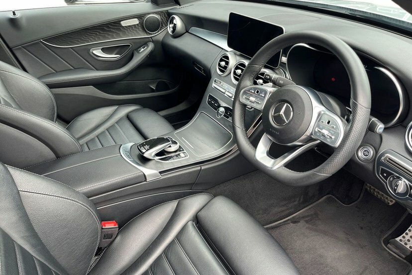 Mercedes-Benz C Class C220d Amg Line Premium Saloon AE70LNH Grey #5