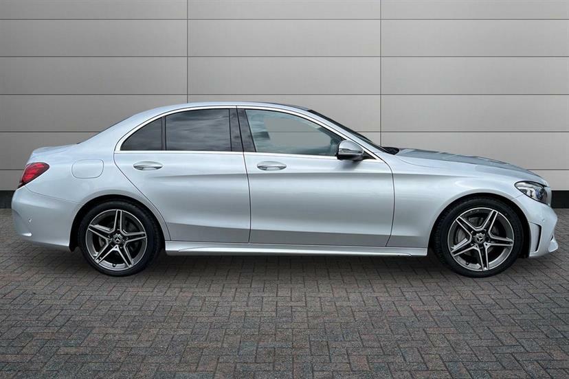 Mercedes-Benz C Class C220d Amg Line Premium 9G-tronic Grey #3
