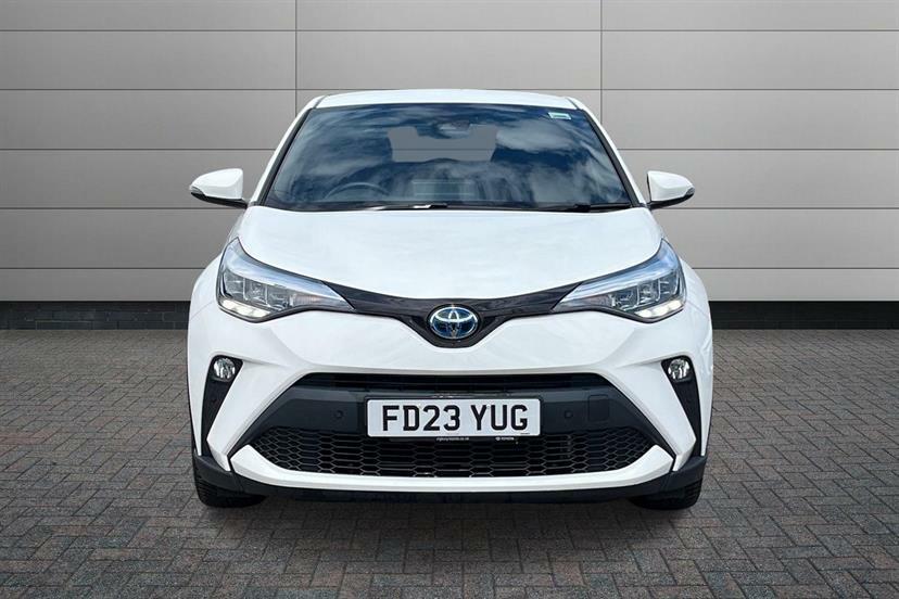 Toyota C-Hr 1.8 Hybrid Design Cvt White #6